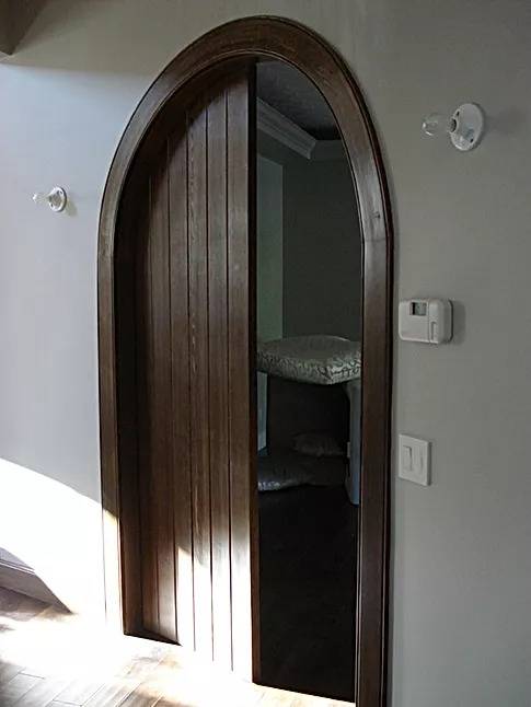 wood door and casement