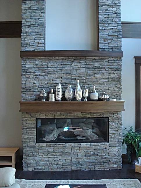 wood fireplace mantles